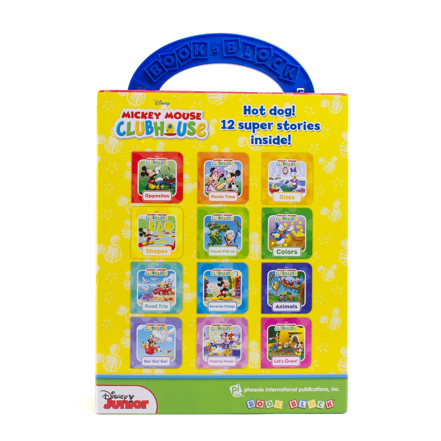 Pi Kids Disney Junior Mickey Mouse Clubhouse: My First Library Board Book Block 12-Book Set