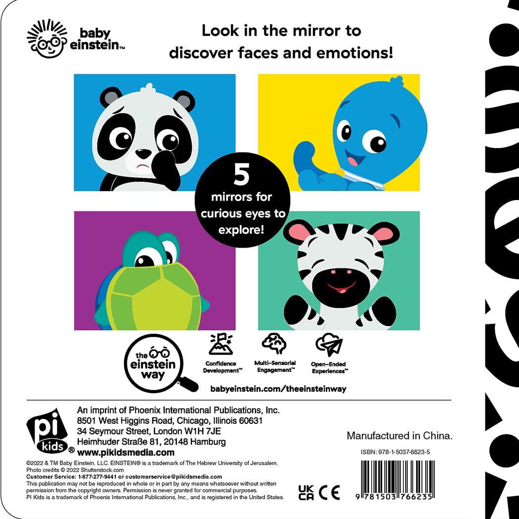 Pi Kids Baby Einstein: My First Feelings Mirror Book