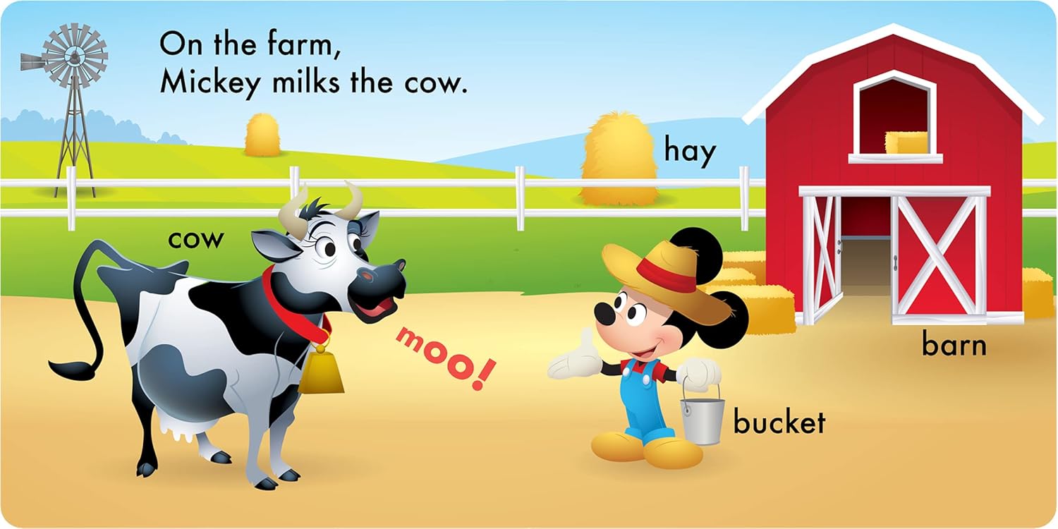 Pi Kids Disney Baby: Kid-Proof Books: Farm Friends