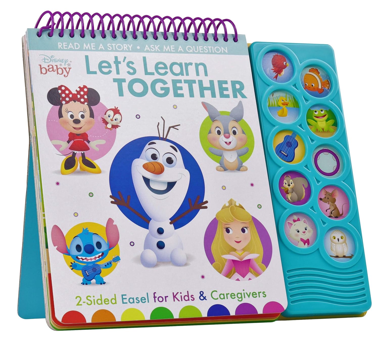 Pi Kids Disney Baby Minnie Mouse, Frozen, Princess and More!: Let's Learn Together