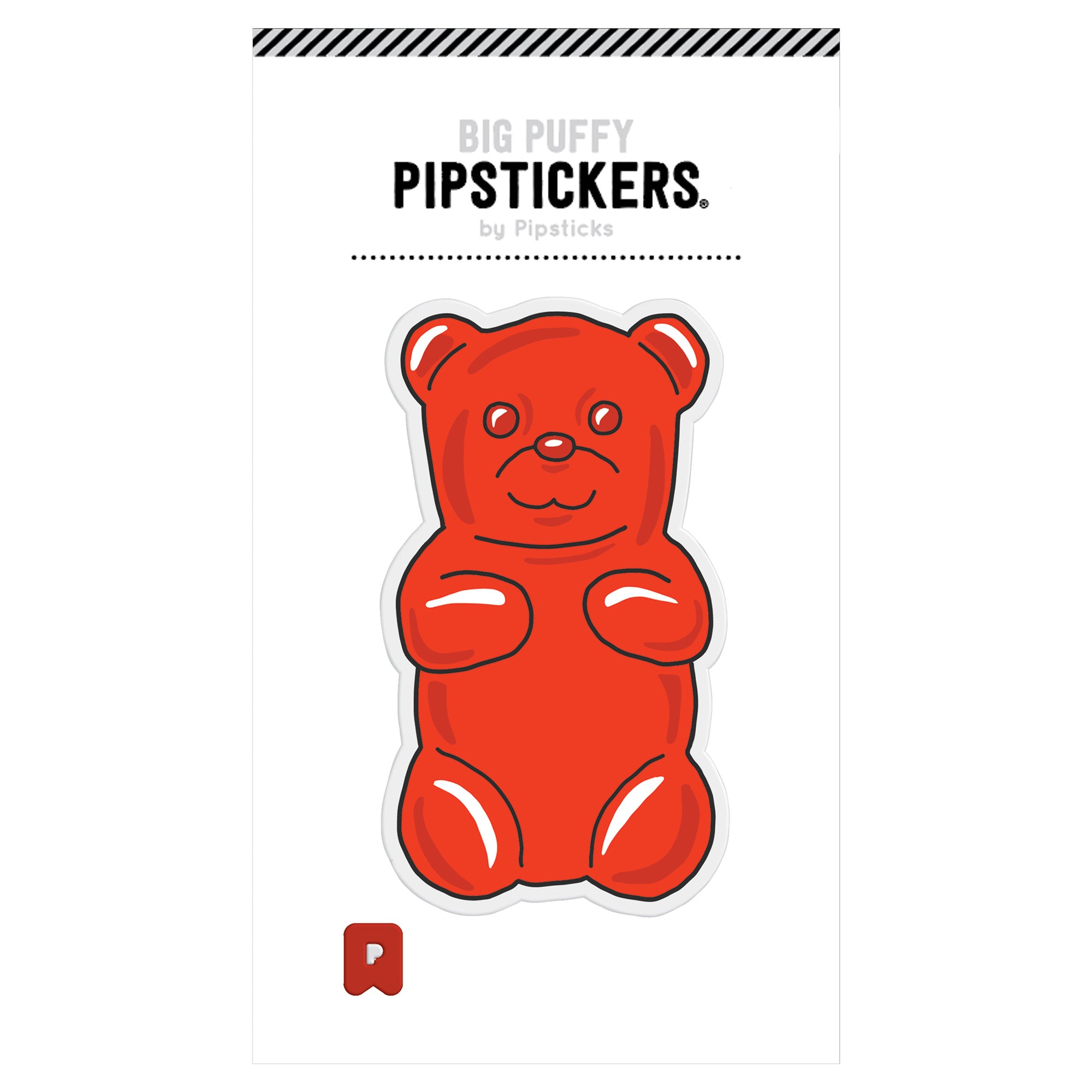 Pipsticks Big Pufft Sticker // Gummy Bear