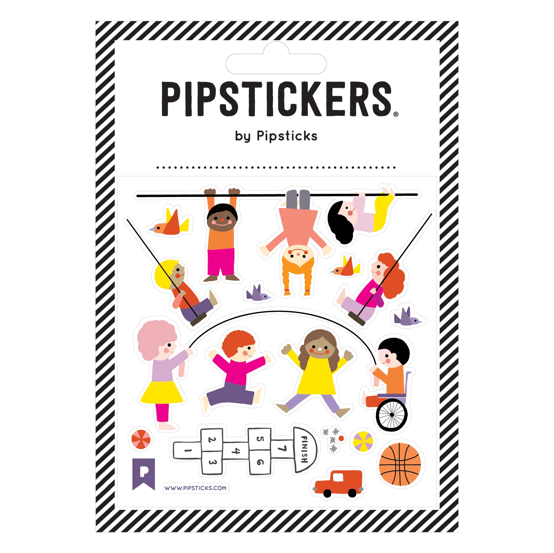 Pipsticks Sticker // Time For Recess