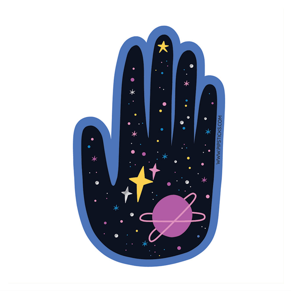 Pipsticks Vinyl Sticker // Catching Stars