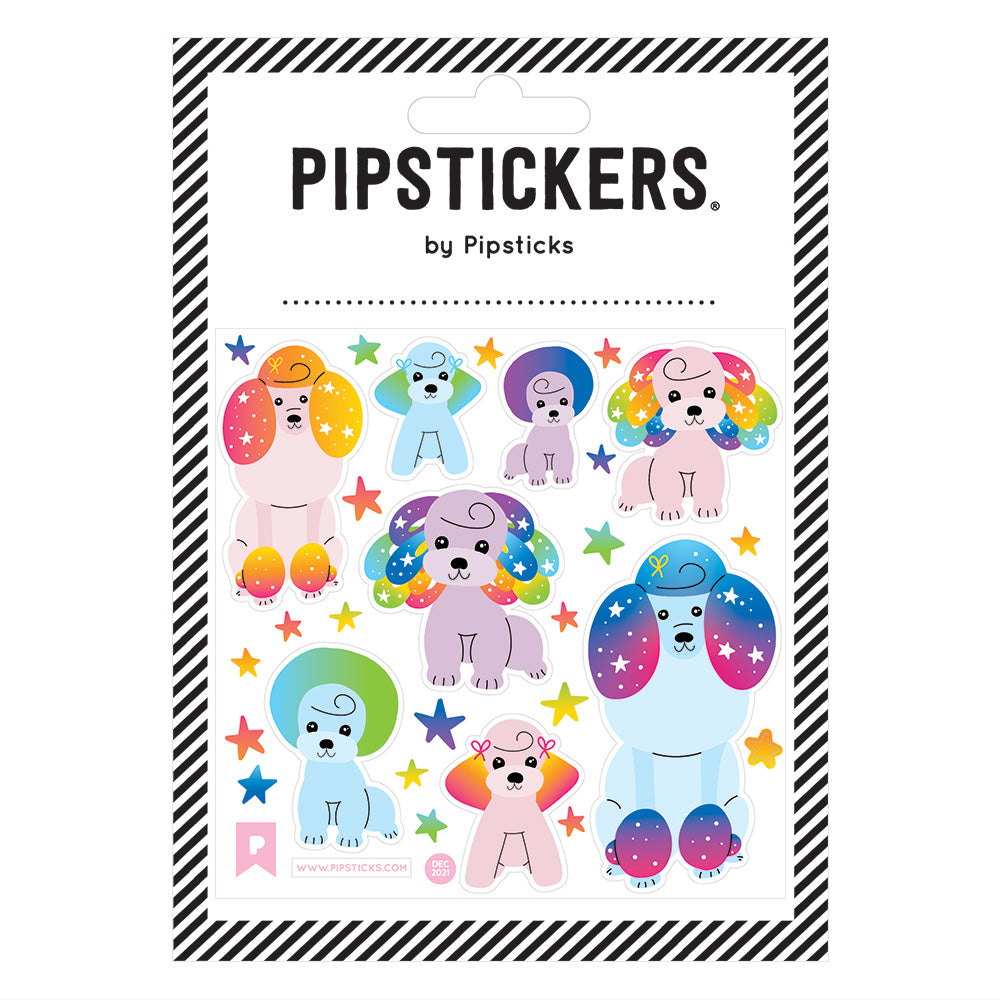 Pipsticks Sticker // Pampered Poodles