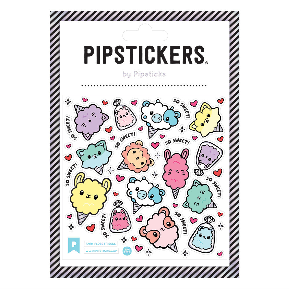 Pipsticks Sticker // Fairy Floss Friends