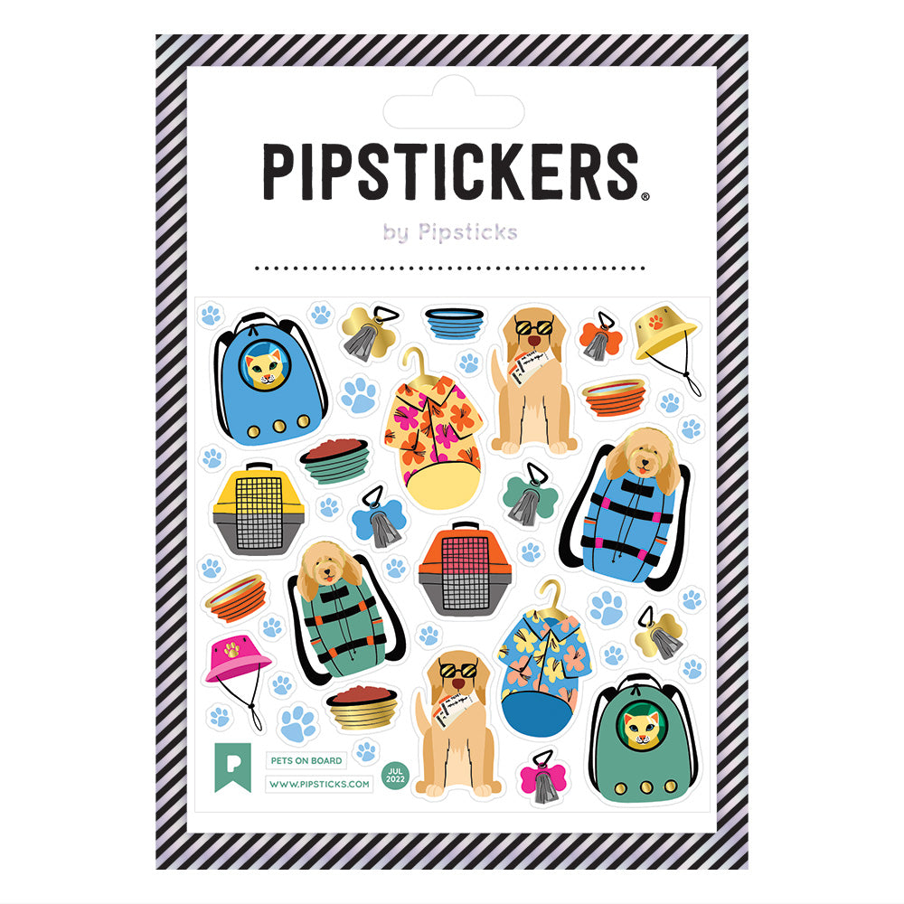 Pipsticks Sticker // Pets On Board
