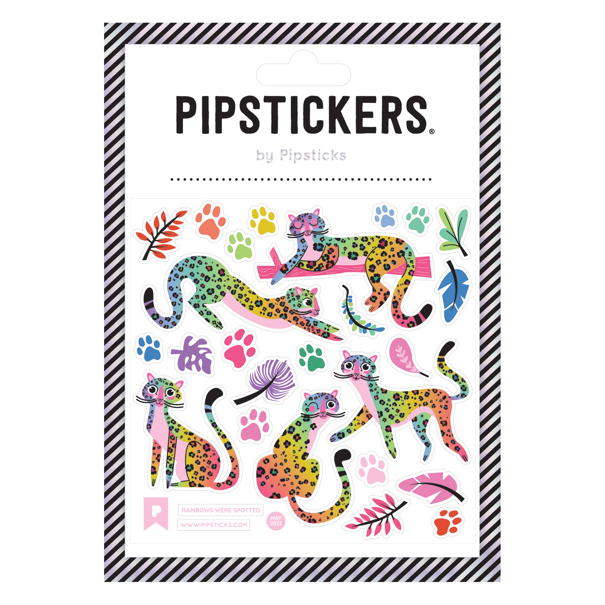 Pipsticks Sticker // Rainbows Were Spotted