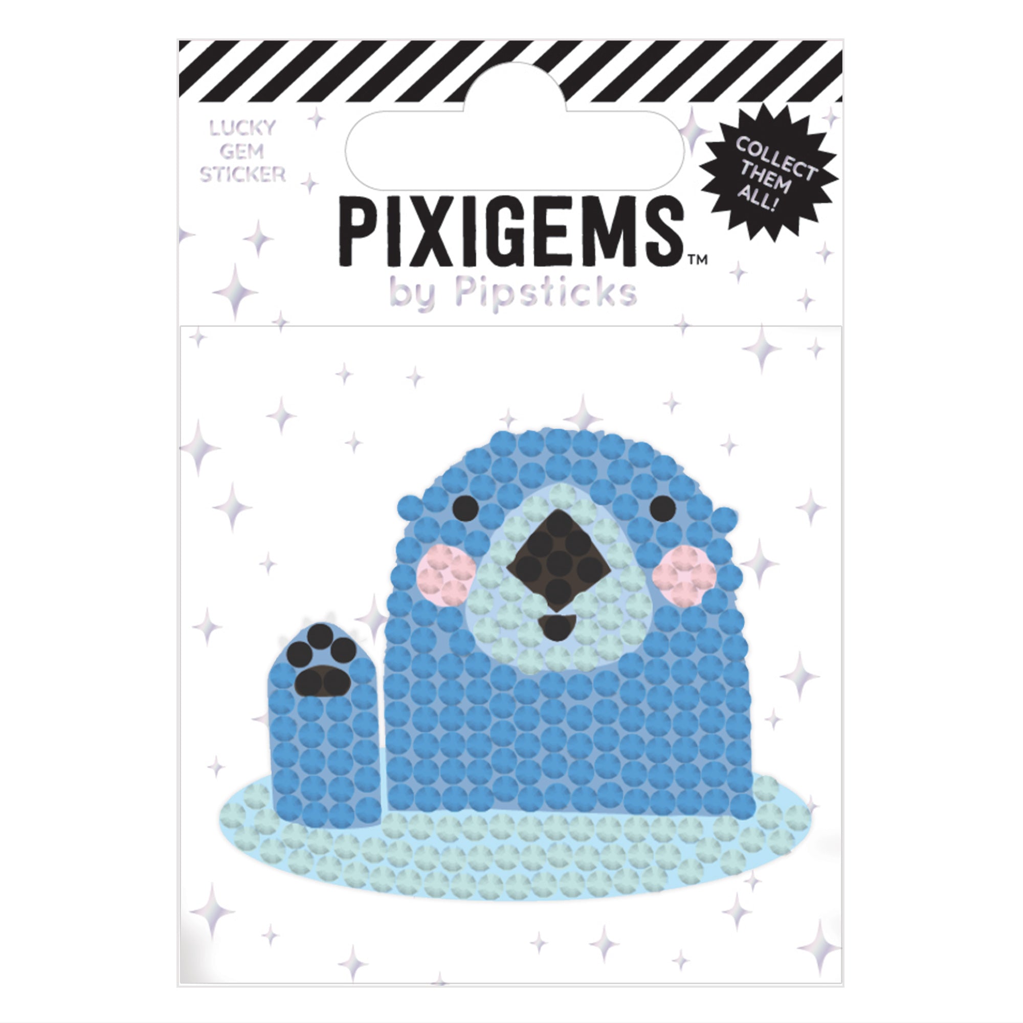 Pipsticks Pixigem Sticker // Octavian Otter