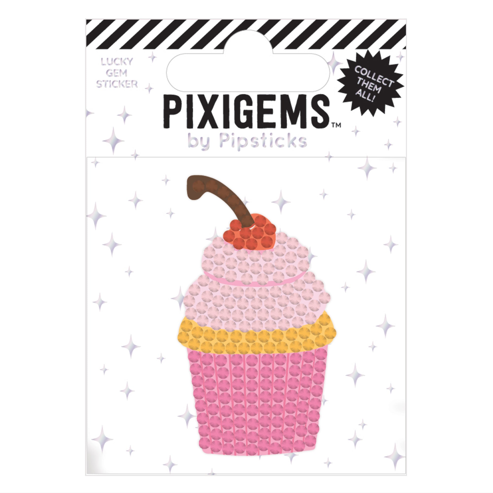 Pipsticks Pixigem Sticker // Chloe Cupcake