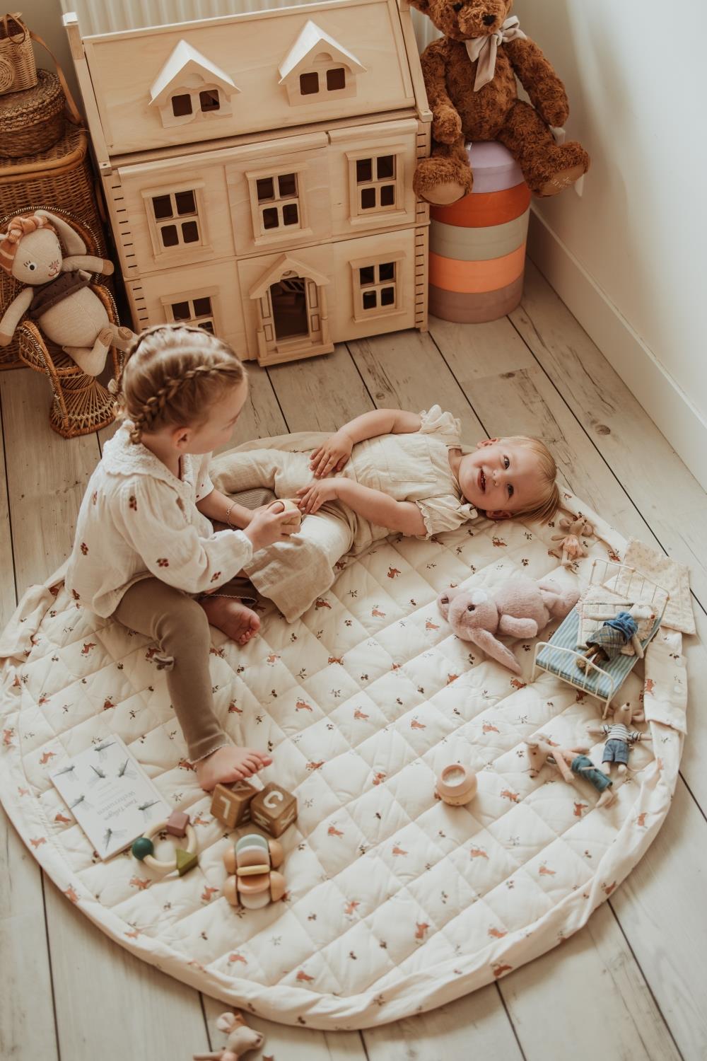 Play and Go Oyun Matı // Soft Organic Rabbit