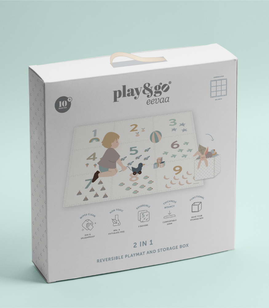 Play and Go Eevaa Puzzle Oyun Matı // Numbers & Dots