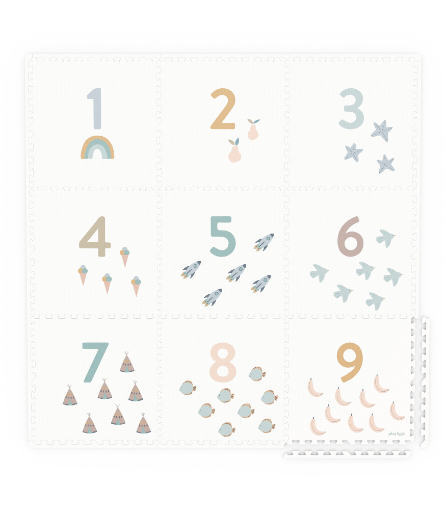 Play and Go Eevaa Puzzle Oyun Matı // Numbers & Dots