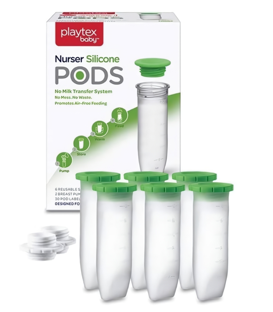 Playtex Baby Silikon Pods Anne S&uuml;t&uuml; Saklama Seti (236 ml)