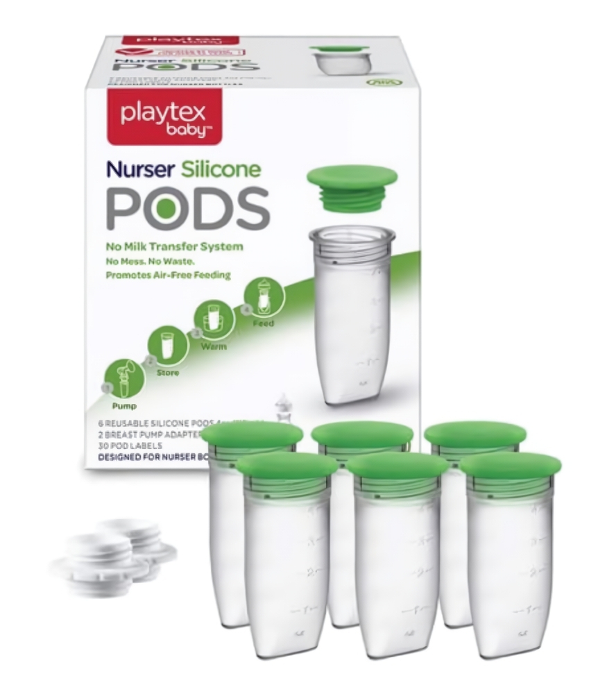 Playtex Baby Silikon Pods Anne S&uuml;t&uuml; Saklama Seti (118 ml)