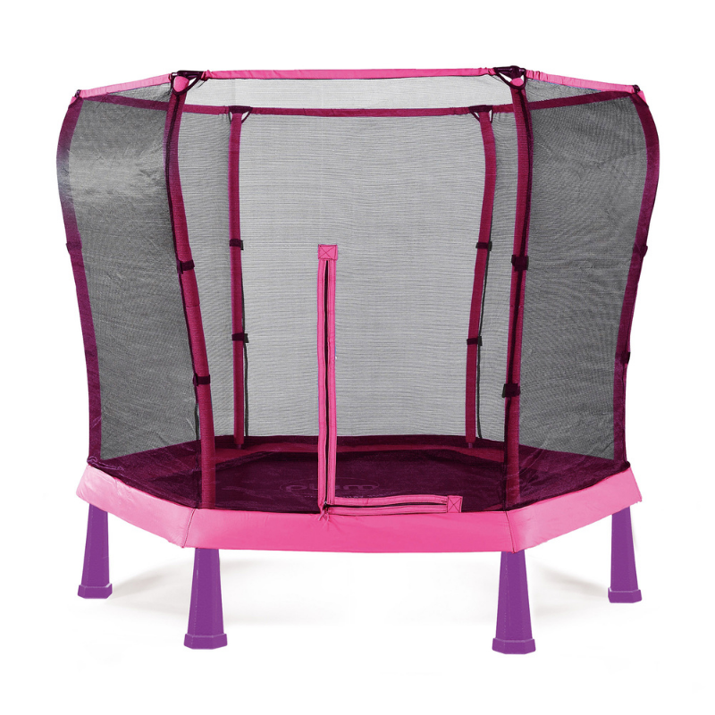 Plum File Korumalı Trambolin (152 cm) // Pembe