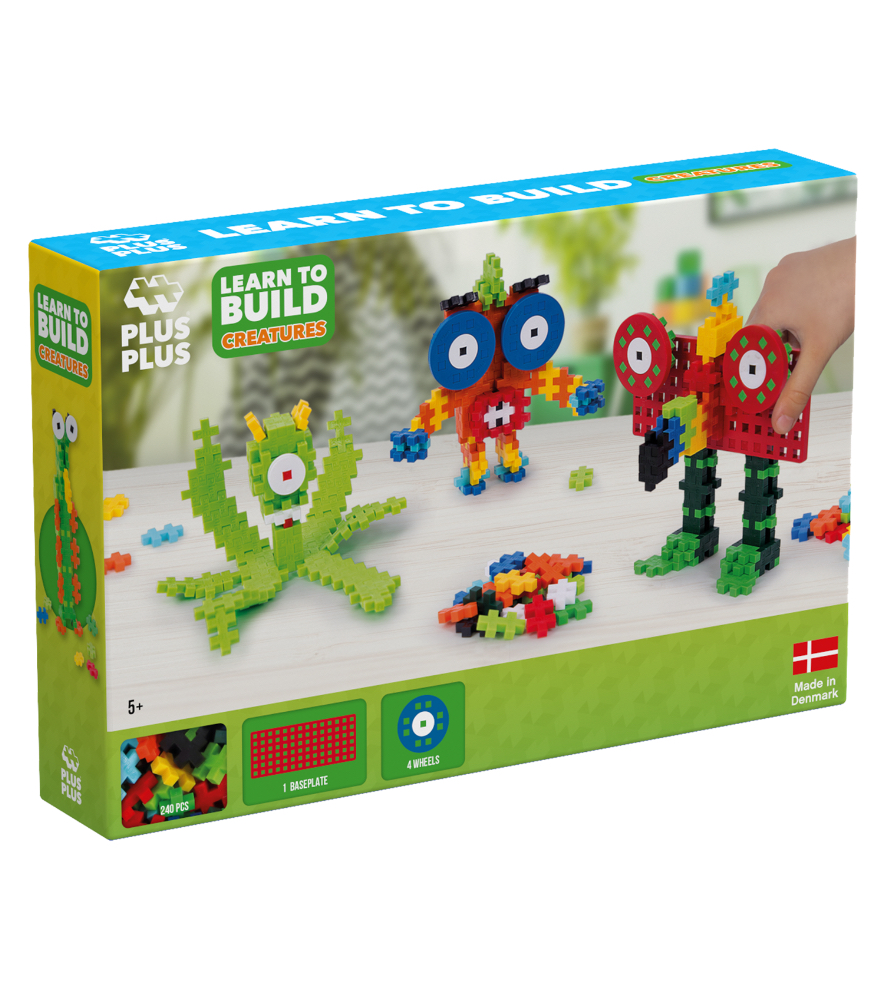 Plus-Plus Learn to Build Yaratıcı Blok // Creatures (240 Par&ccedil;a)