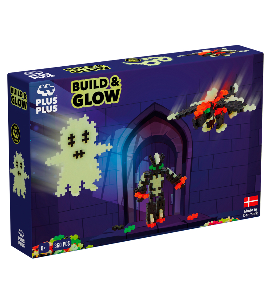 Plus-Plus Build and Glow Yaratıcı Blok (360 Parça)
