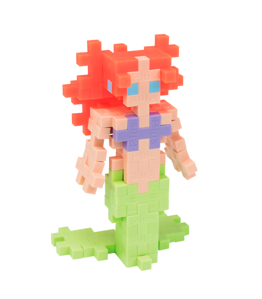 Plus-Plus Yaratıcı Blok Tüp // Mermaid (100 Parça)