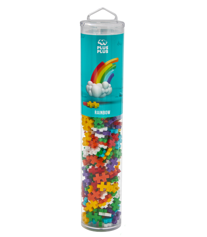 Plus-Plus Yaratıcı Blok T&uuml;p // Rainbow Mix (240 Par&ccedil;a)