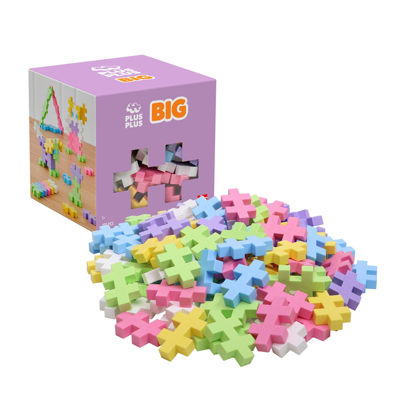 Plus-Plus Learn to Build Yaratıcı Blok // Pastel (100 Par&ccedil;a)
