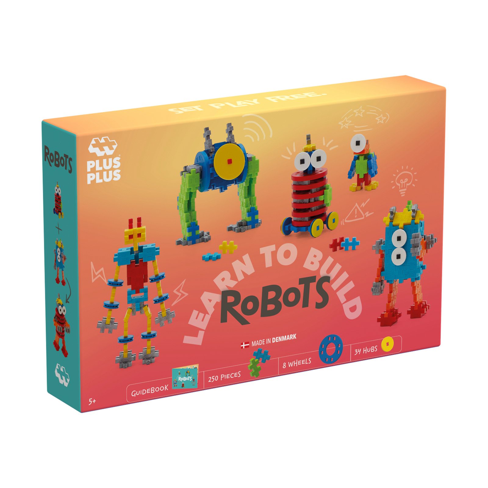 Plus-Plus Learn to Build Yaratıcı Blok // Robots (250 Parça)