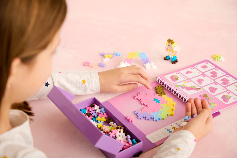 Plus-Plus Puzzle by Number Yaratıcı Blok // Fairy Tale (125 Par&ccedil;a)