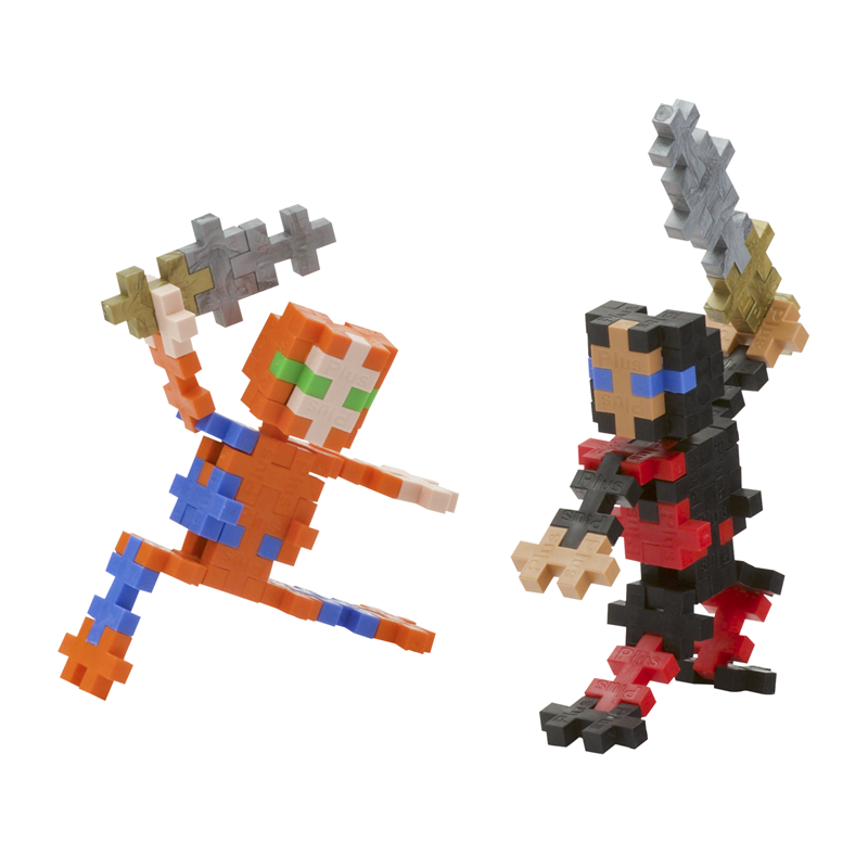 Plus-Plus Big Yaratıcı Blok T&uuml;p // Ninjas (100 Par&ccedil;a)