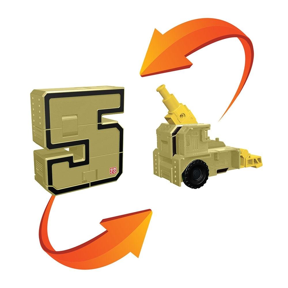 Pocket Morphers  D&ouml;n&uuml;şebilen Numaralar Savaş Topu                 