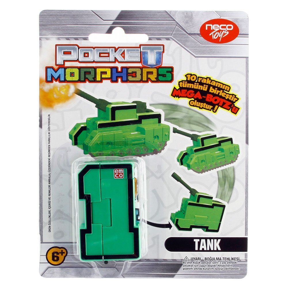 Pocket Morphers D&ouml;n&uuml;şebilen Numaralar Tank
