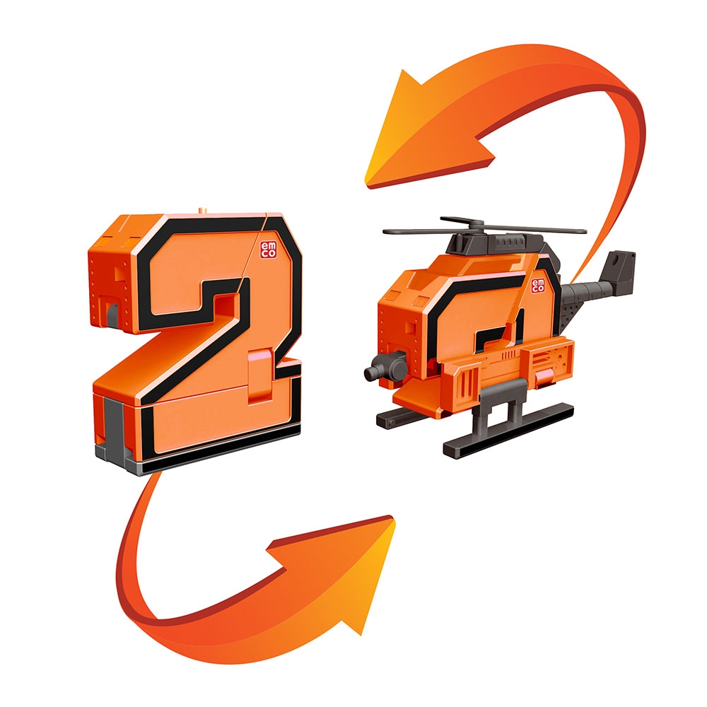 Pocket Morphers D&ouml;n&uuml;şebilen Numaralar Helikopter