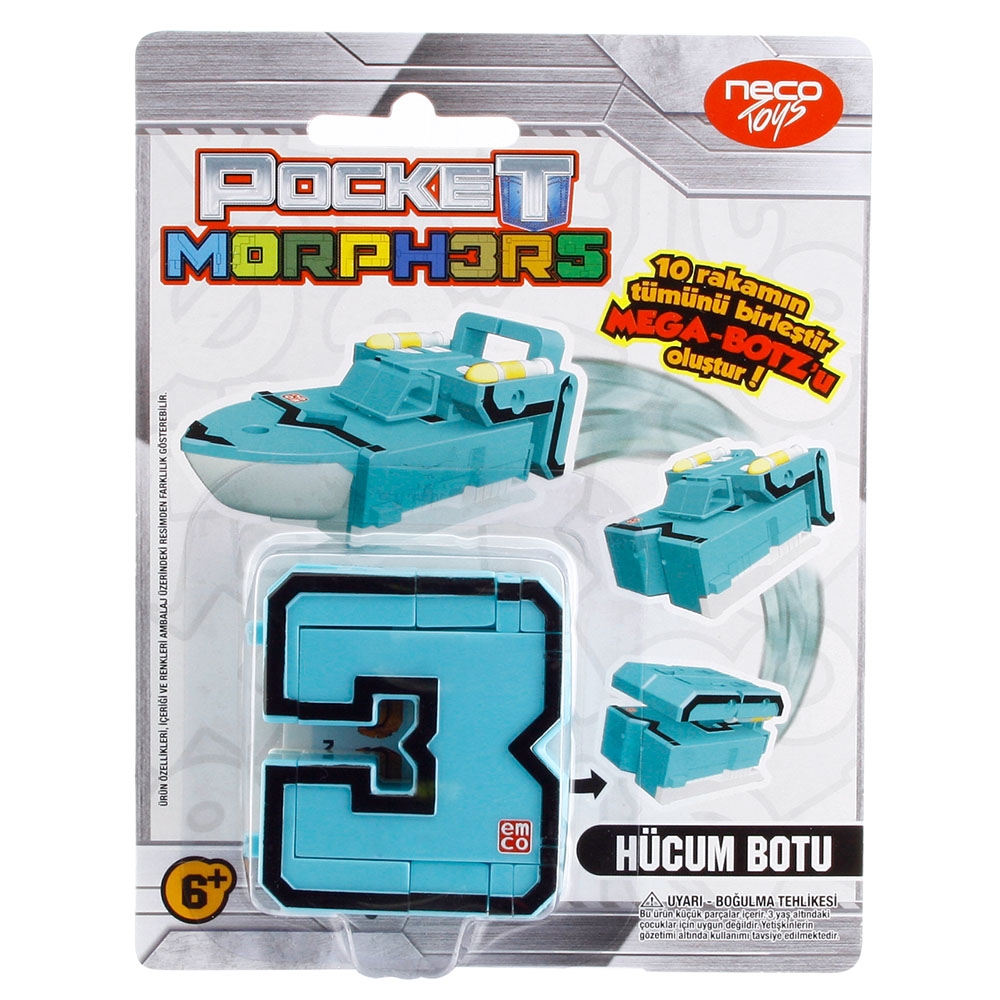 Pocket Morphers D&ouml;n&uuml;şebilen Numaralar H&uuml;cum Botu
