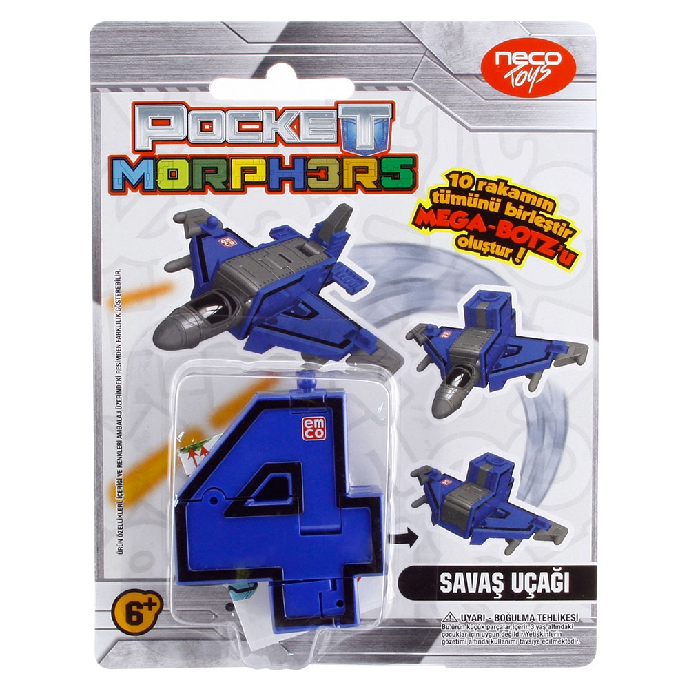 Pocket Morphers D&ouml;n&uuml;şebilen Numaralar Savaş U&ccedil;ağı