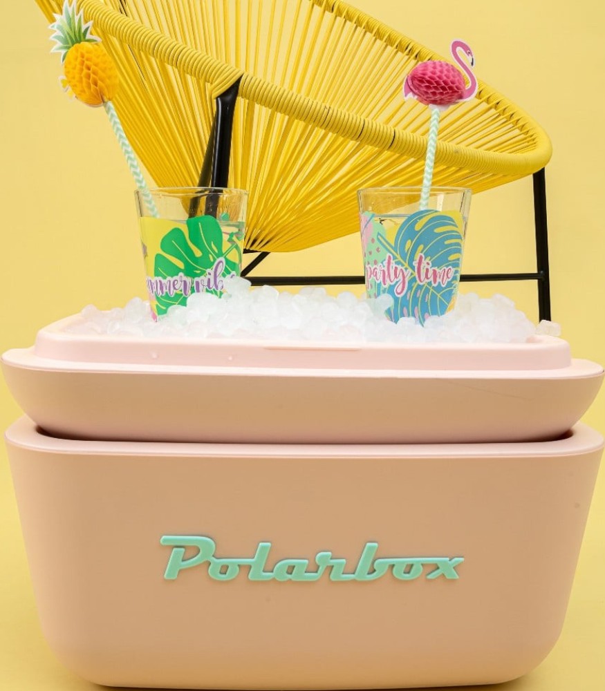 Polarbox Cooler Soğutucu &Ccedil;anta Pop Edition (12L) // Nude &ndash; Cyan