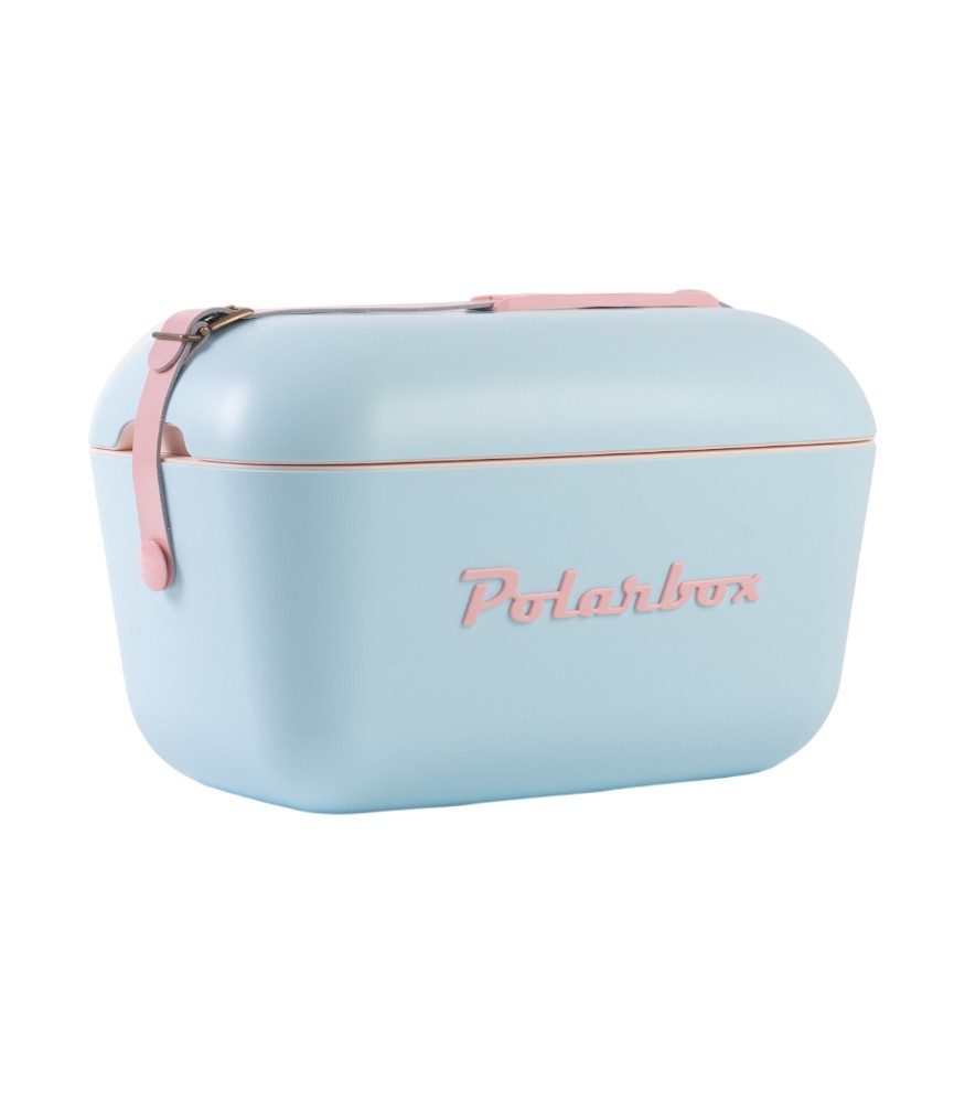 Polarbox Cooler Soğutucu &Ccedil;anta Pop Edition (12L) // Celeste - Rosa Baby