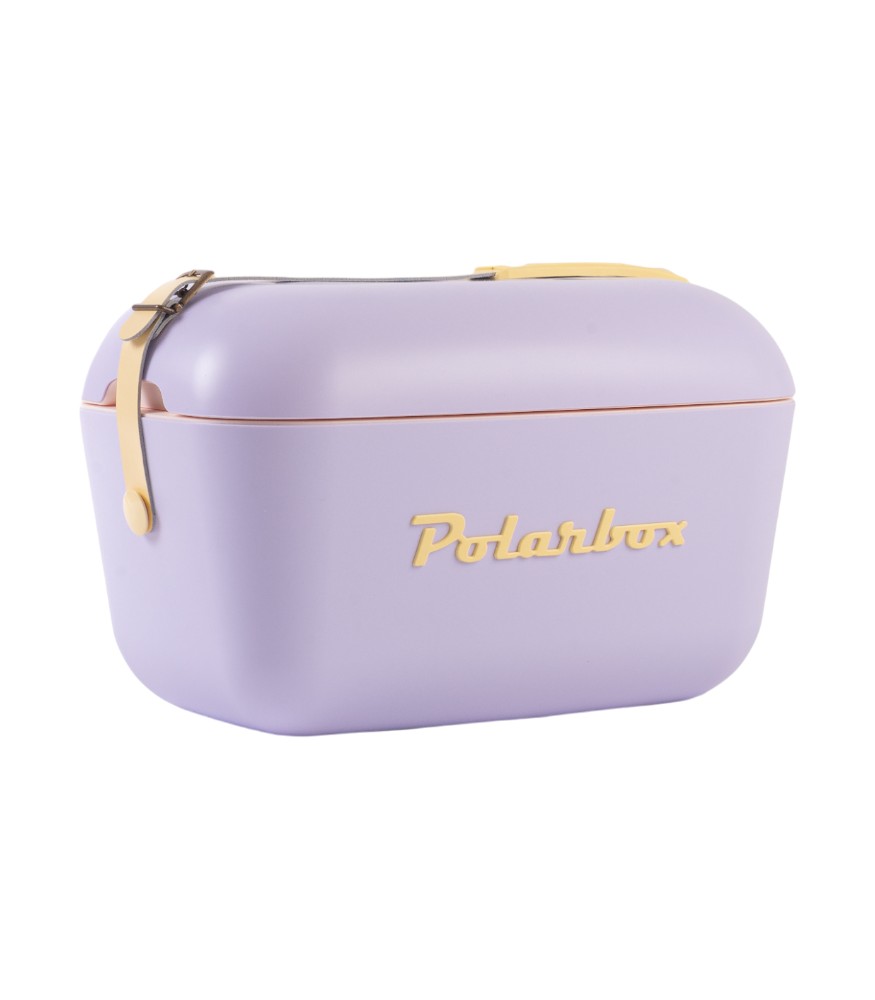 Polarbox Cooler Soğutucu &Ccedil;anta Pop Edition (12L) // Lilac &ndash; Yellow