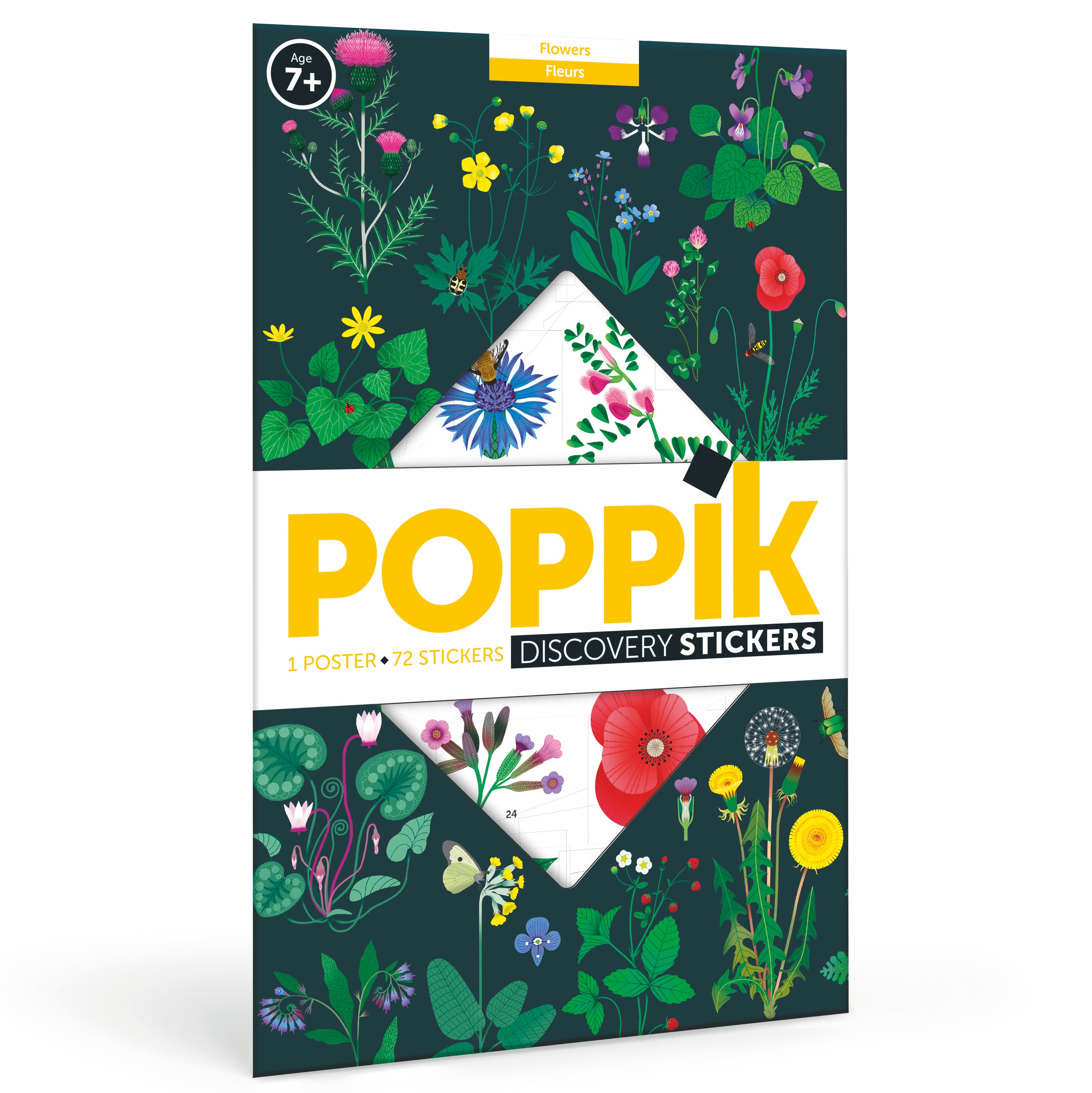 Poppik Discovery Sticker Poster // Botanic