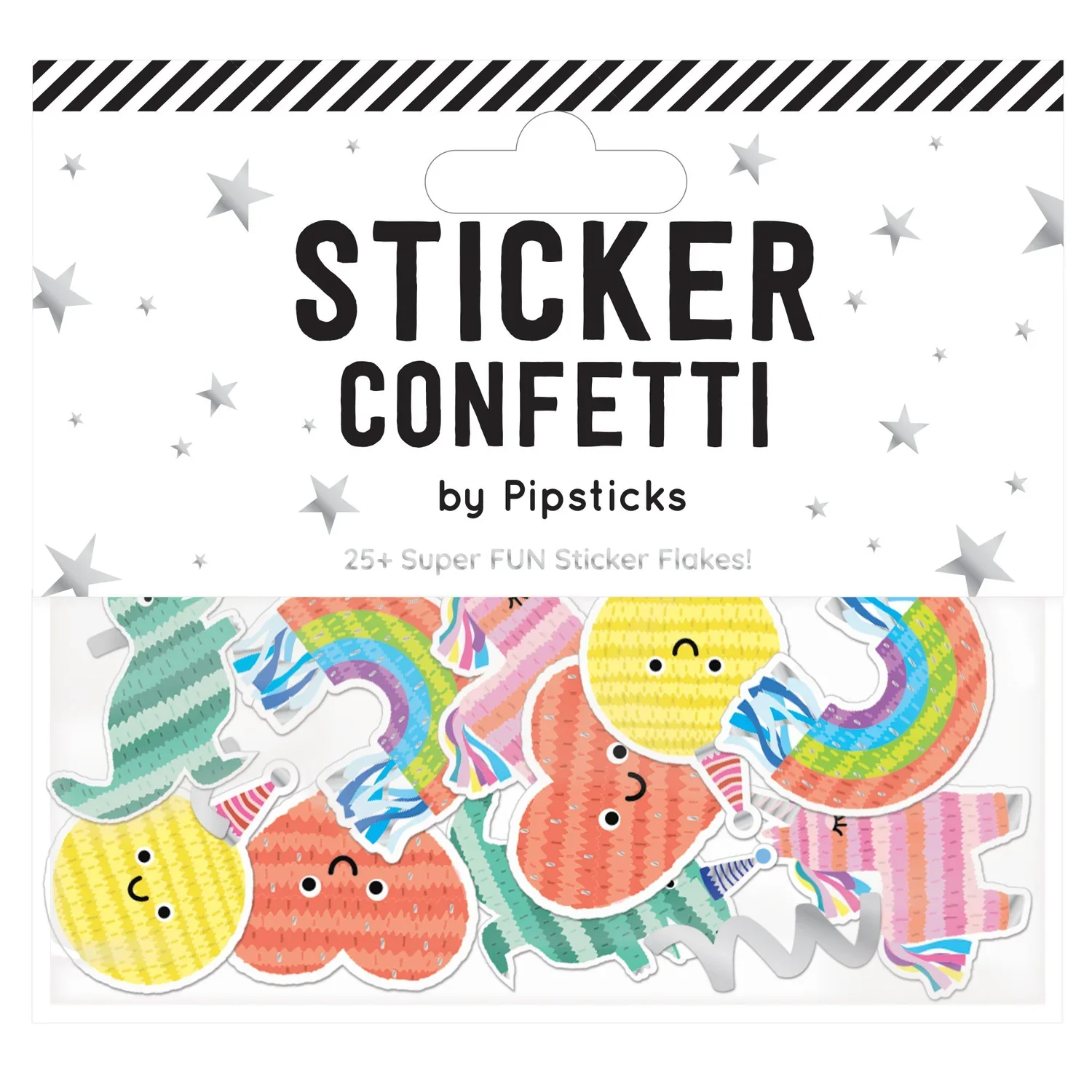 Pipsticks Confetti Sticker // Pinata Party