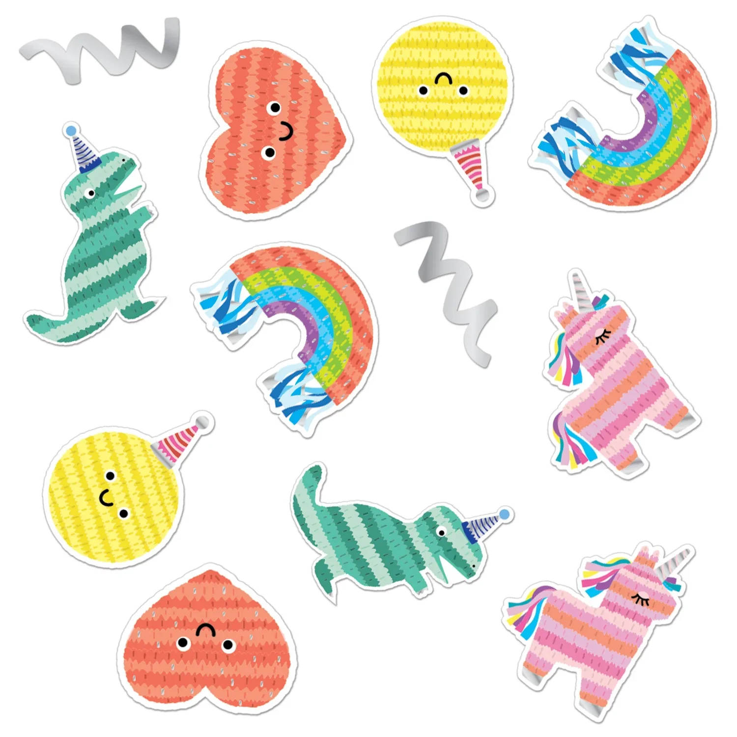 Pipsticks Confetti Sticker // Pinata Party