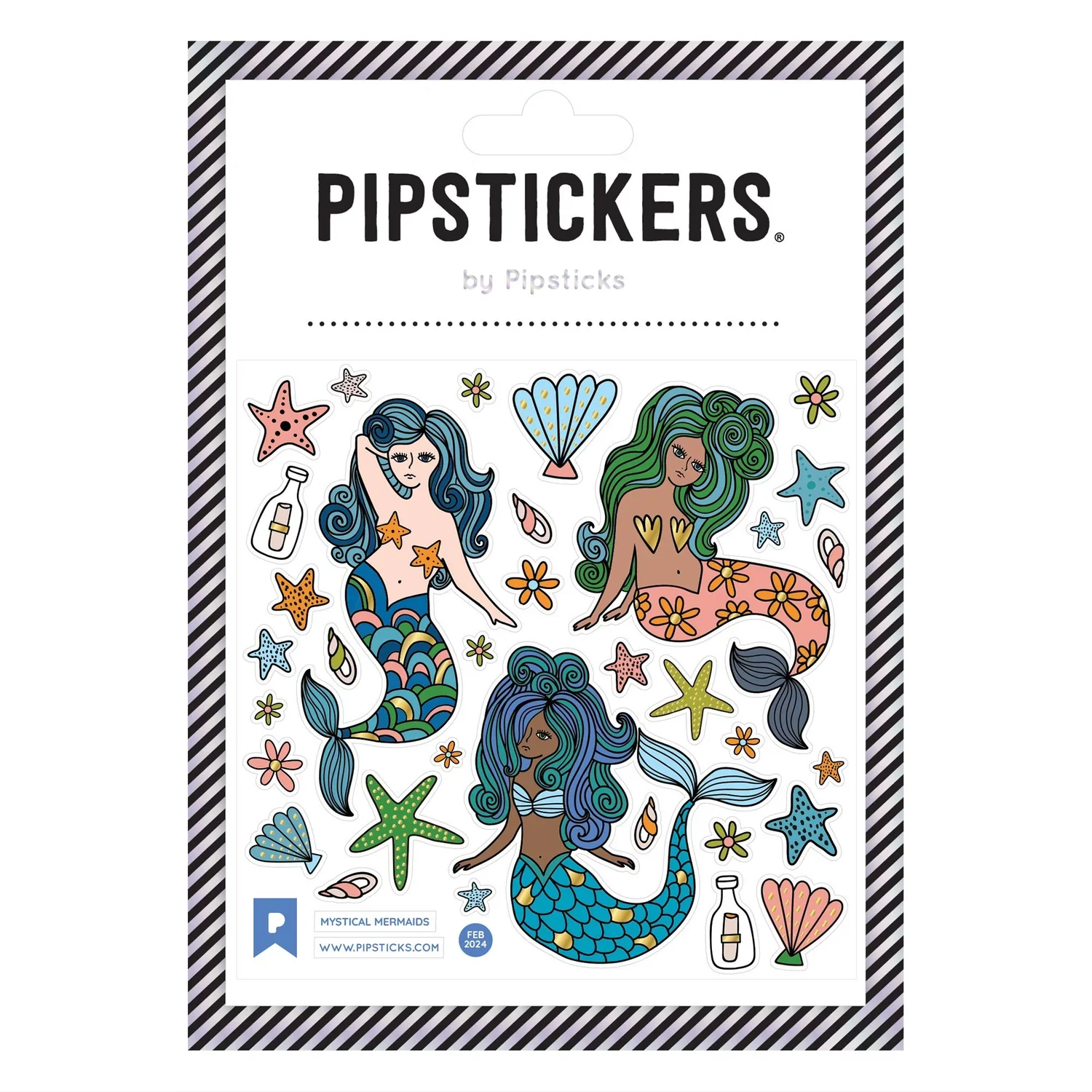Pipsticks Sticker // Mystical Mermaids