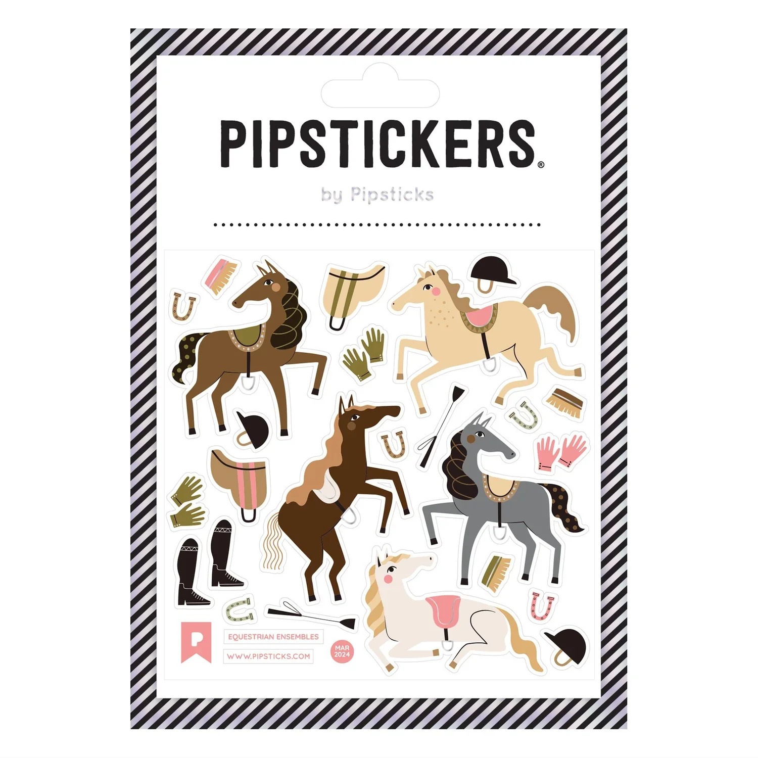 Pipsticks Sticker // Equestrian Ensembles