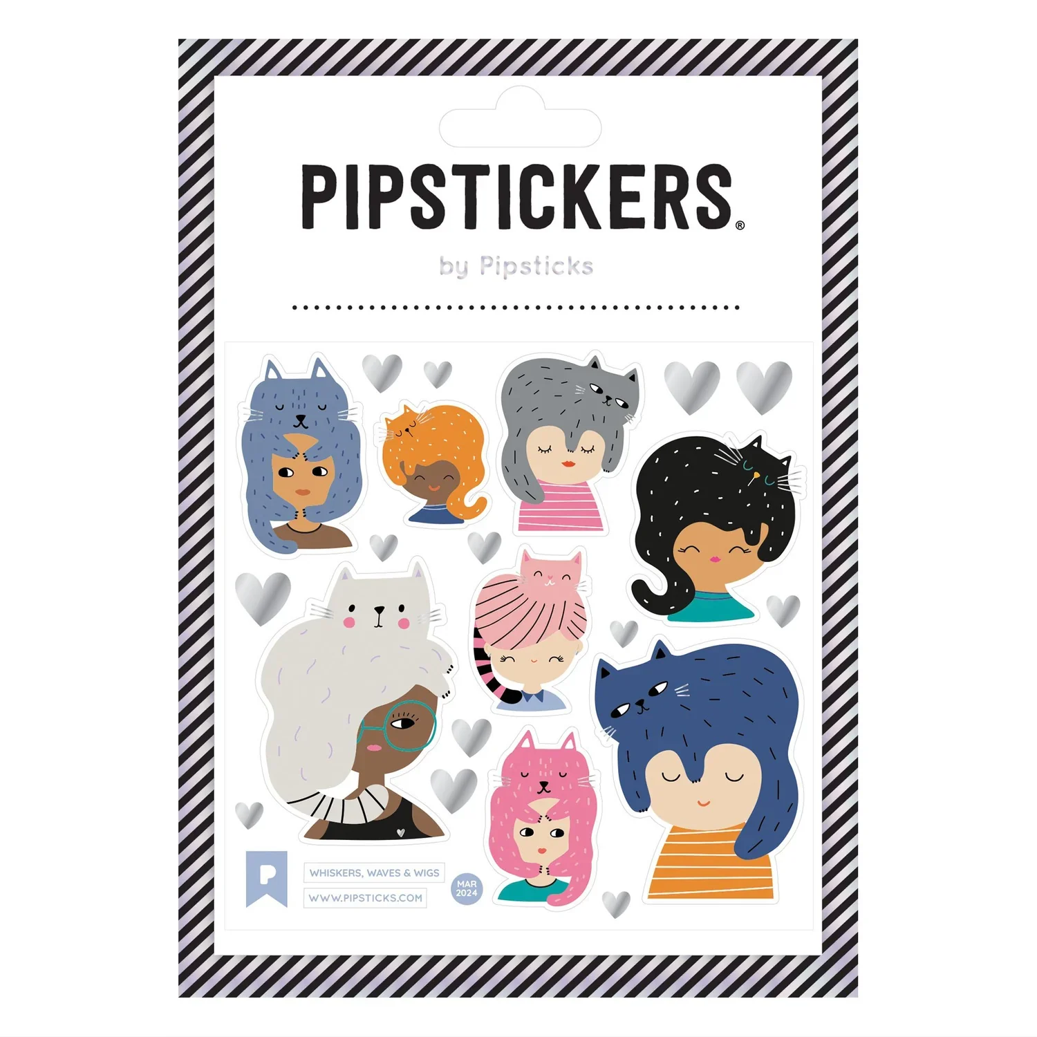 Pipsticks Sticker // Whiskers