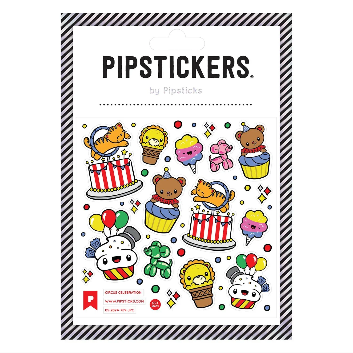 Pipsticks Sticker // Circus Celebration