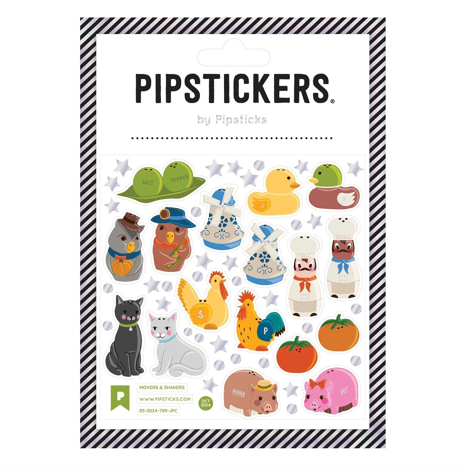 Pipsticks Sticker // Movers - Shakers