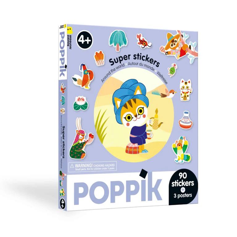 Poppik Super Stickers // Around the World