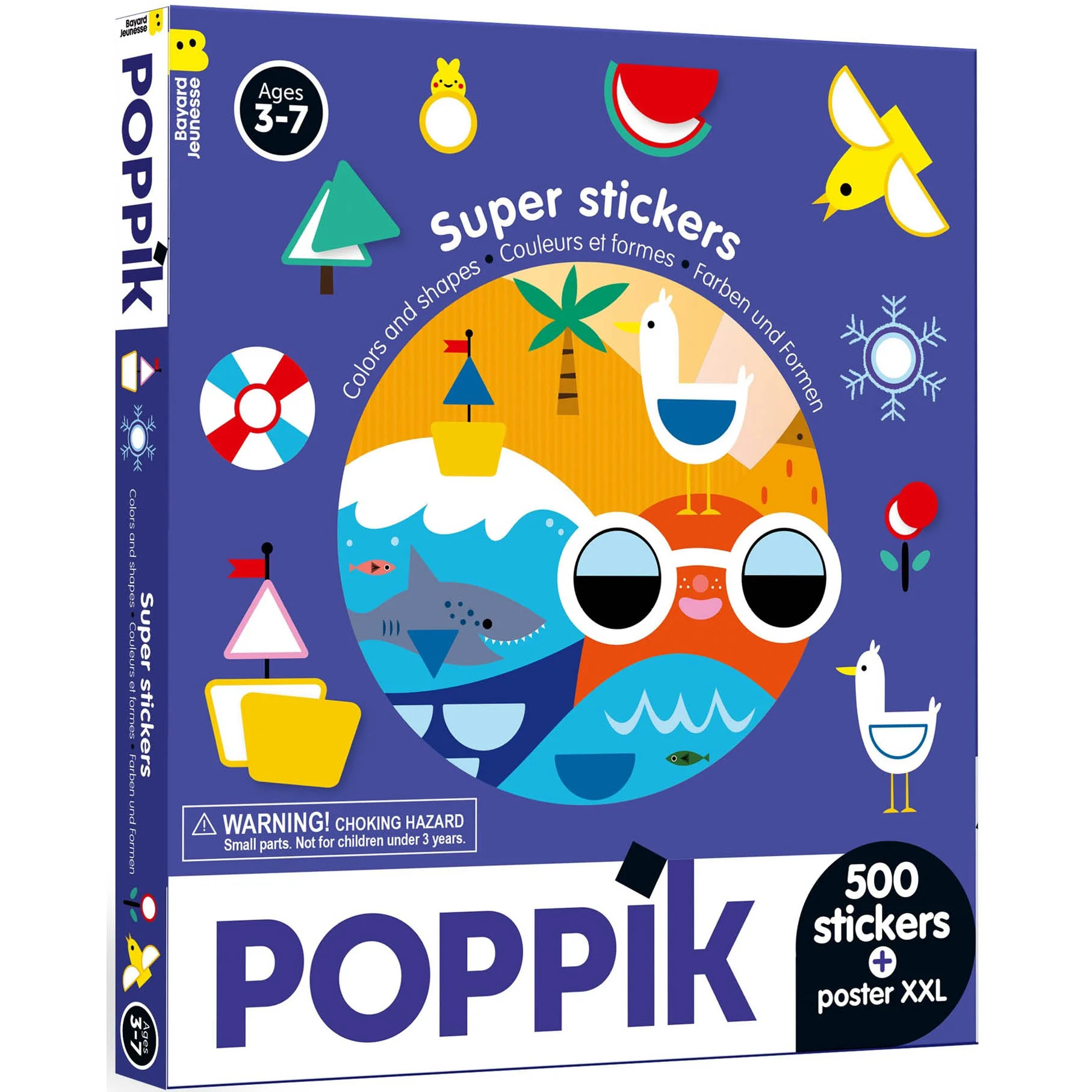 Poppik Super Stickers // Colors and Shapes