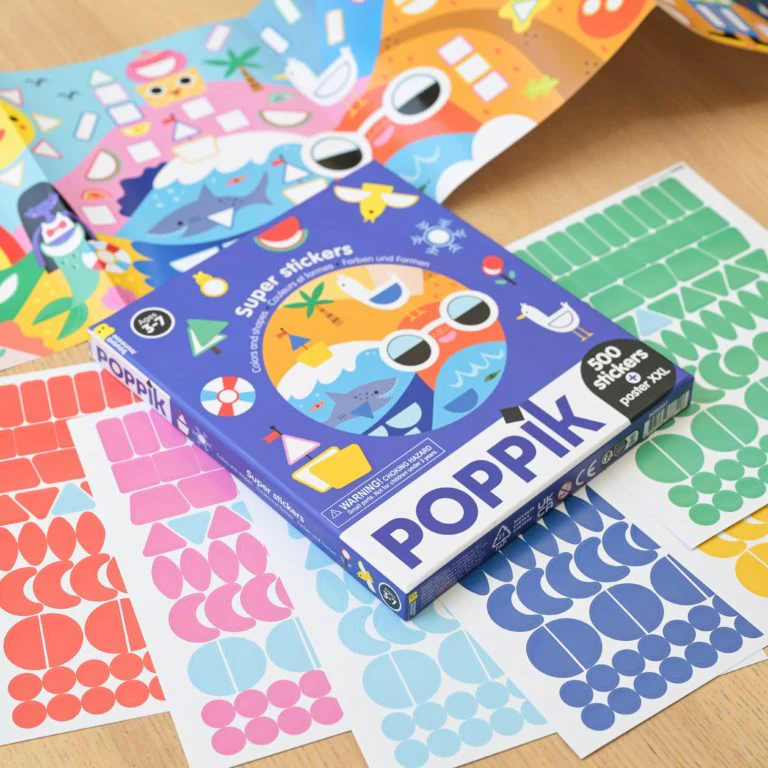 Poppik Super Stickers // Colors and Shapes
