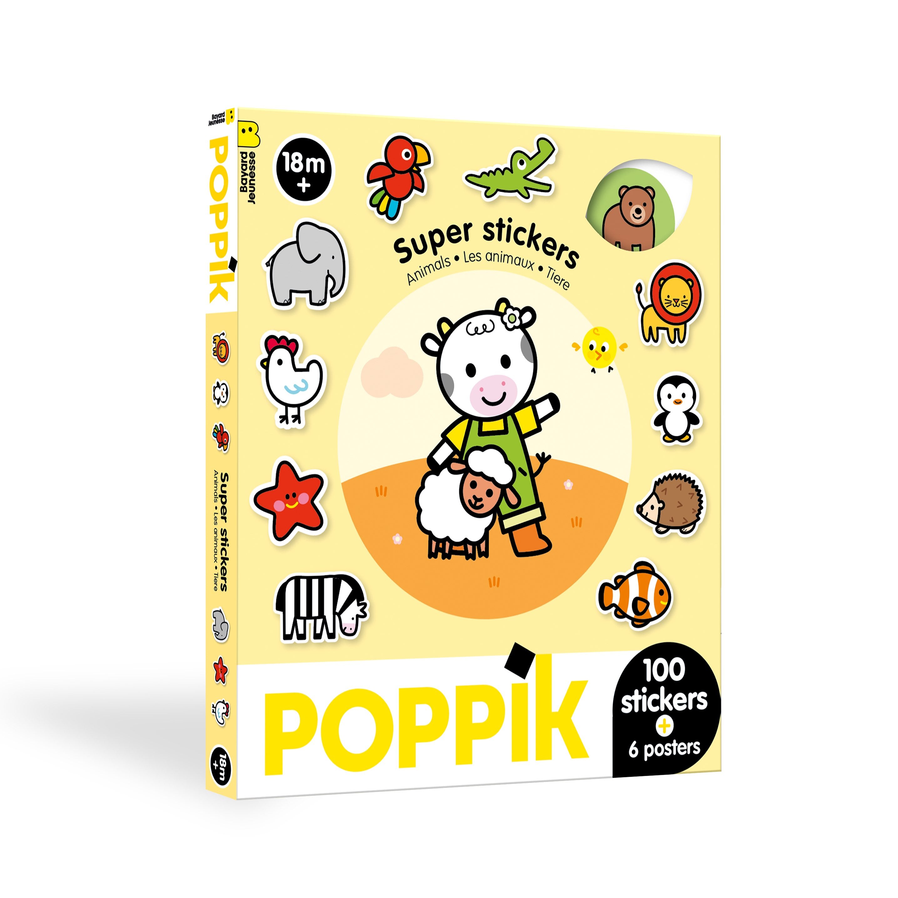 Poppik Sticker Set // Animals