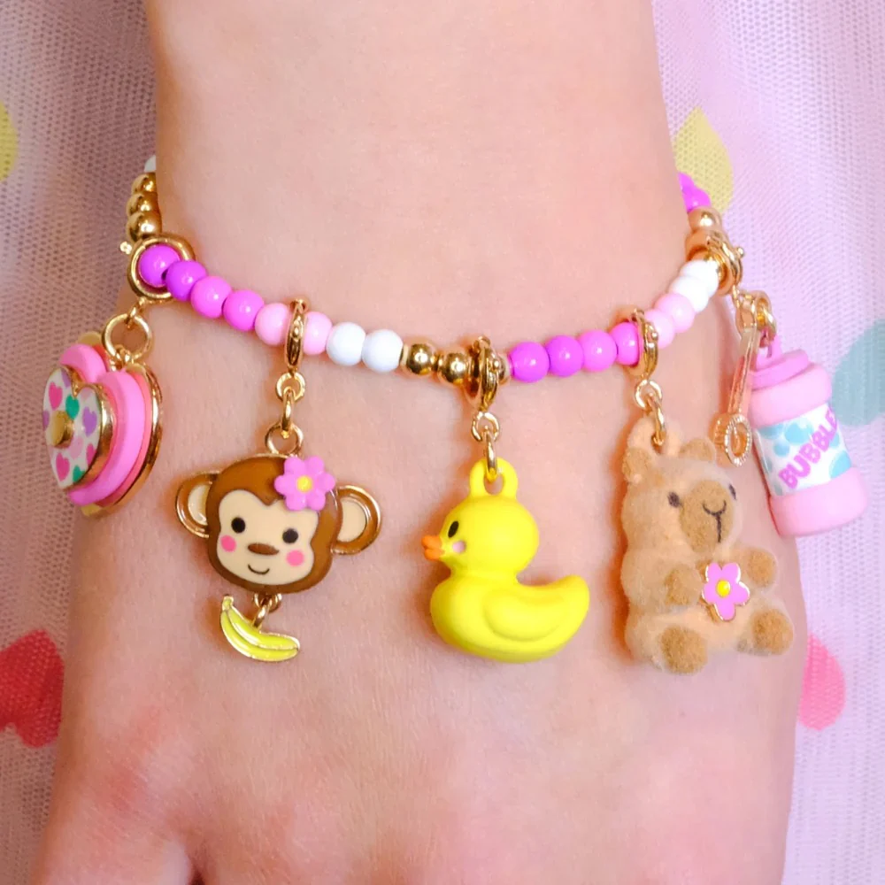 Charm It! Kolye & Bileklik Charm // Gold Rubber Ducky Charm