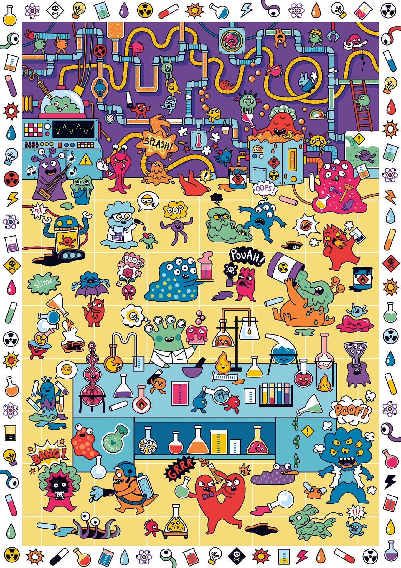 POPPIK Creative Sticker Poster // Crazy Lab