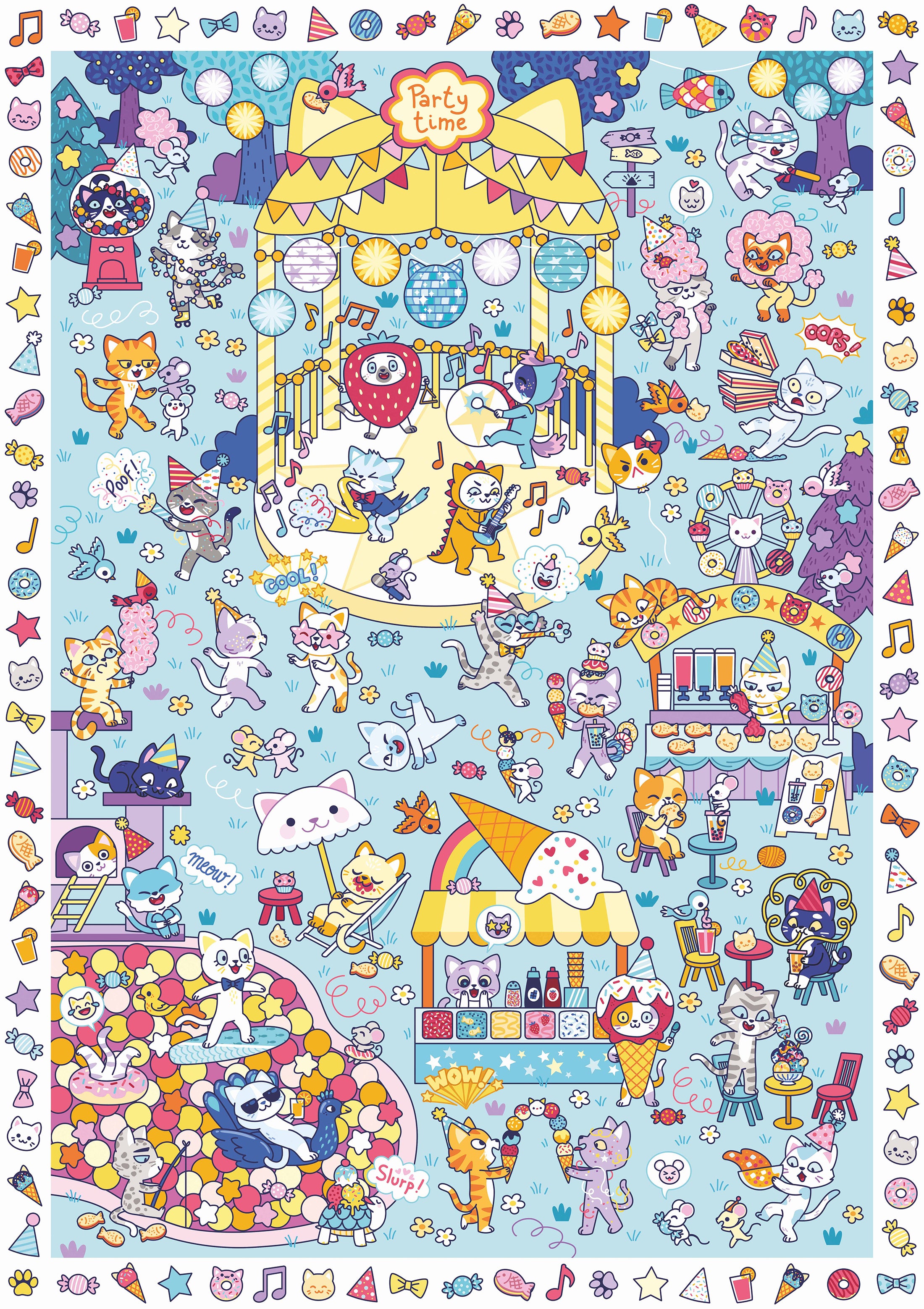 POPPIK Creative Sticker Poster // Party